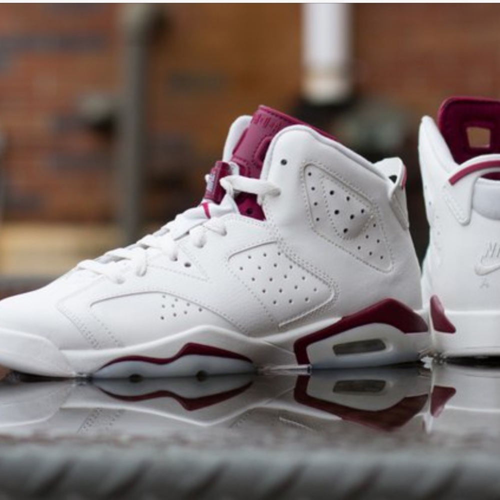 Nike Air Jordan 6 Retro OG BG Maroon High